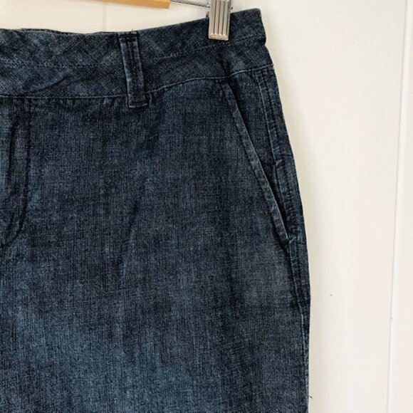 Coldwater Creek Womens Pants Cropped Denim Size 10 - Picture 5 of 12